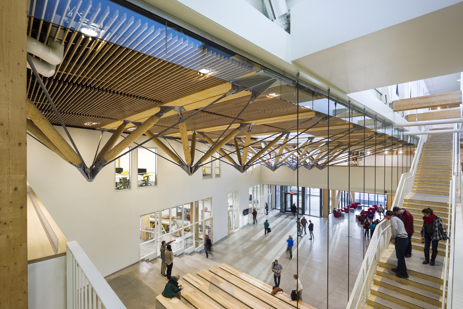 Umass Amherst Design Building Featured In Architect Leers Weinzapfel Associatesleers 