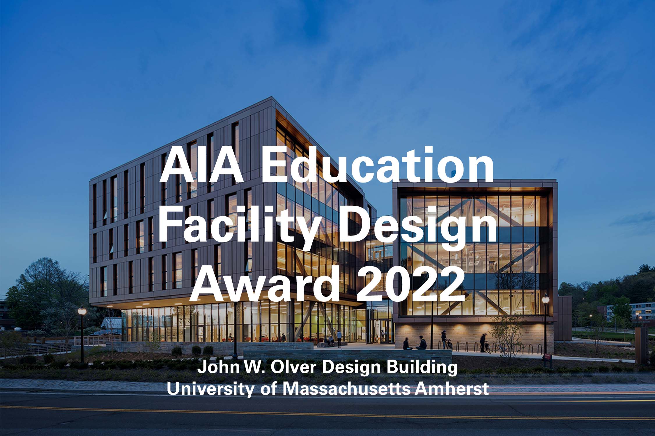 2022 Aia Education Facility Design Award Honors John W Olver Design